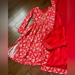Anarkali salwar set NWOT